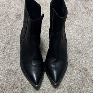 Black Ankle Boots for Women